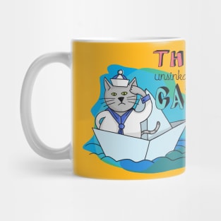 Unsinkable Cat Mug